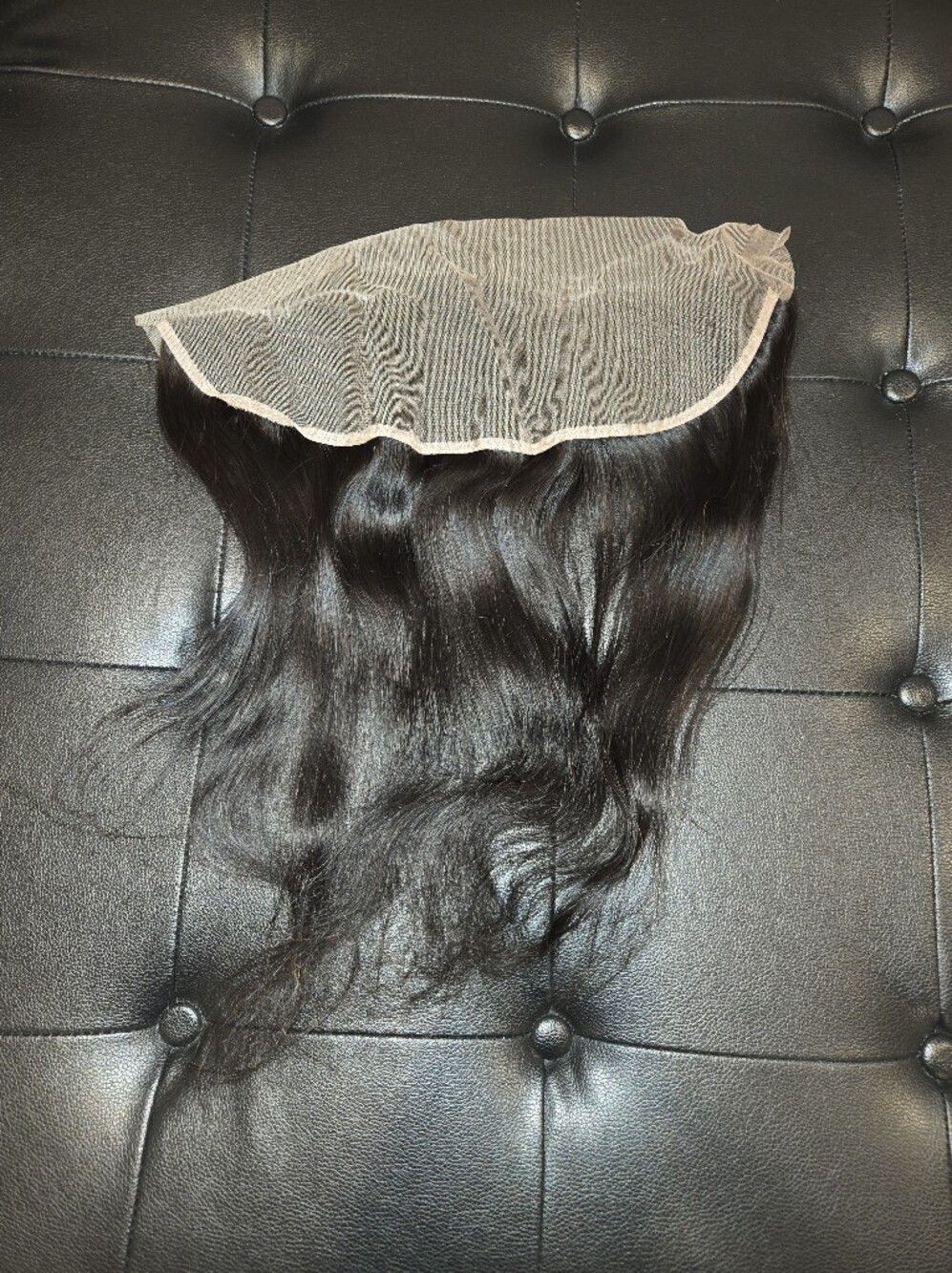 14" Virgin Malaysian 13x4 Straight Lace Frontal - Picture 3 of 4